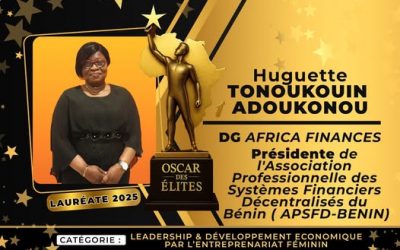 Lauréate 2025 du Prix Oscar International des Élites.